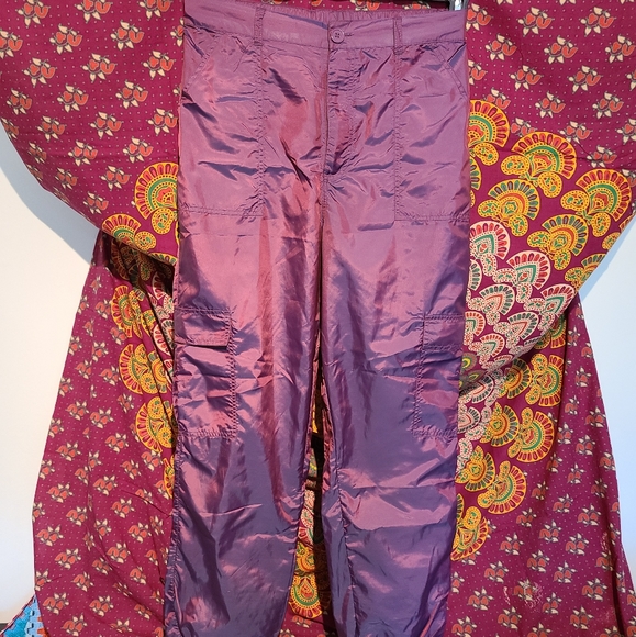 NWT Wild Fable Target Iridescent Parachute Pants - Picture 4 of 12